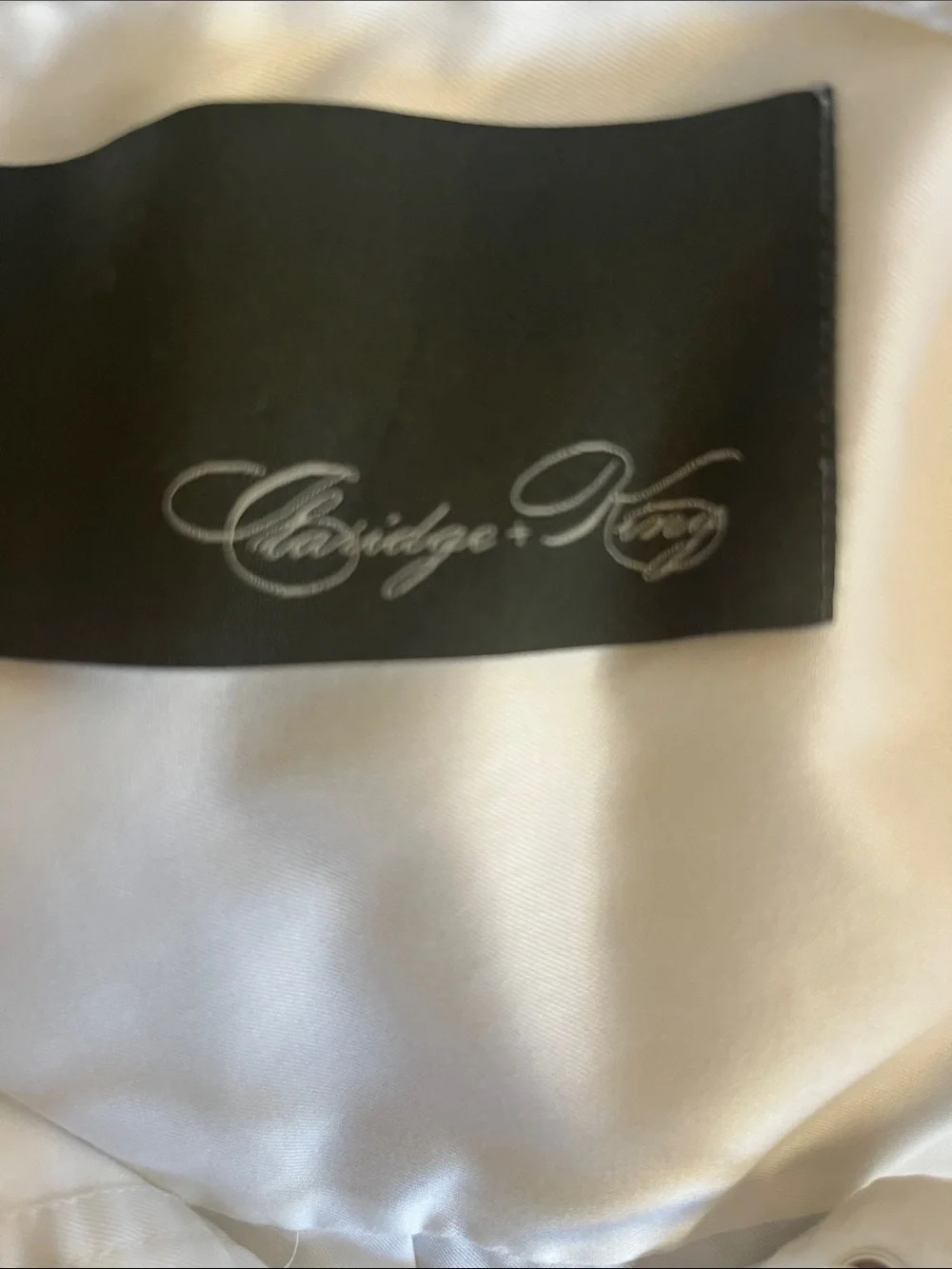 Claridges King lightweight white